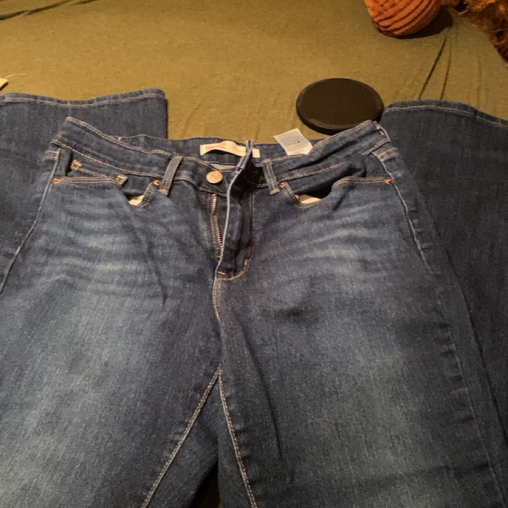 Levi's Women's Straight Leg Blue Jeans